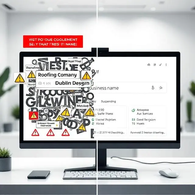 Keyword Stuffing in Business Name